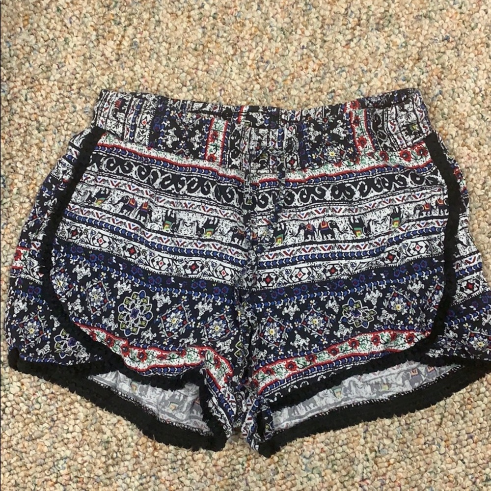 Aztec design shorts